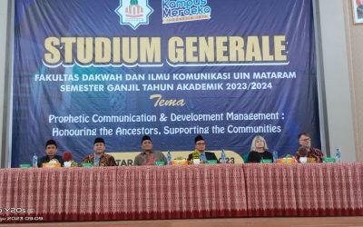 Studium General FDIK UIN Mataram : Prophetic Communication and Development Management