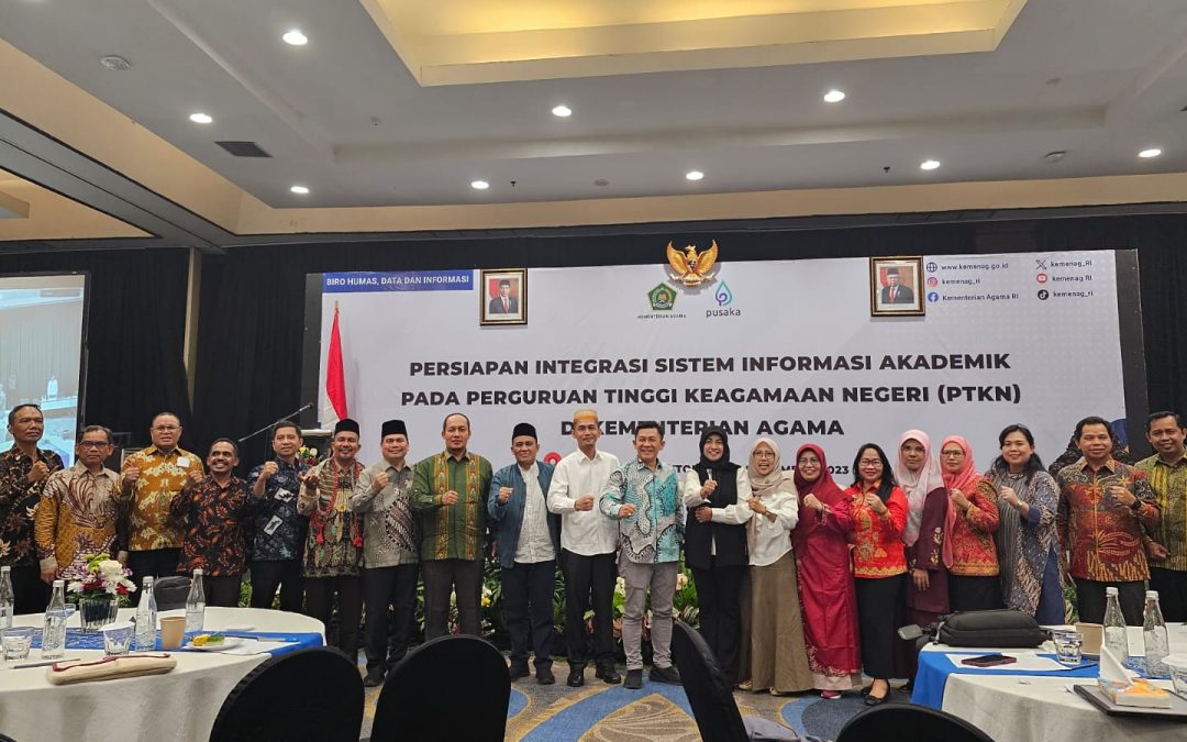 Rombongan UIN Mataram Hadiri Acara Persiapan Integrasi SIAKAD Pada PTKN