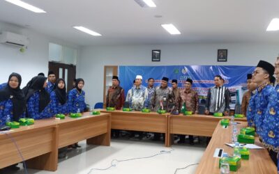 Pelantikan Dan Penyampaian SK PPPK hasil optimalisasi Kementerian Agama Formasi Tahun 2022 di UIN Mataram
