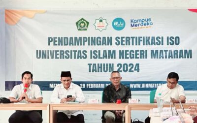 LPM UIN MATARAM MENYELENGGARAKAN PENDAMPINGAN SERTIFIKASI ISO
