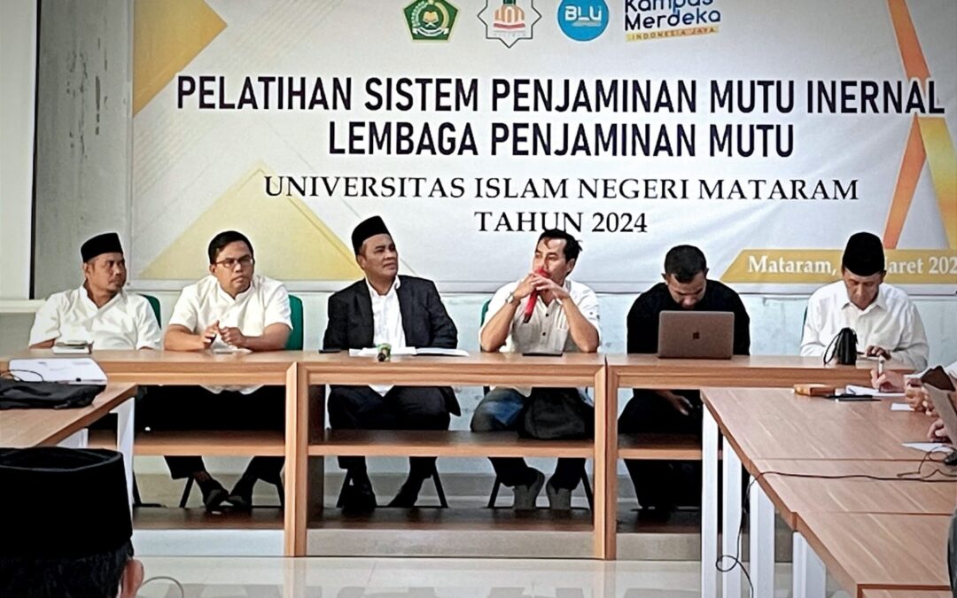 BEKERJASAMA DENGAN UIN RADEN FATAH PALEMBANG, LPM SELENGGARAKAN PELATIHAN SPMI MENYONGSONG AKREDITASI UNGGUL