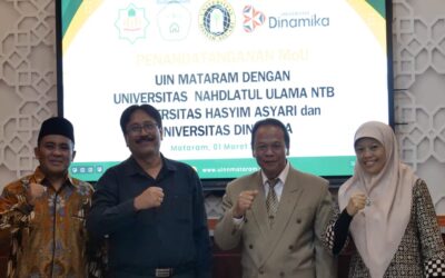 UIN MATARAM, UNU NTB, UNHASY, DAN UNIVERSITAS DINAMIKATANDA TANGANI MoU