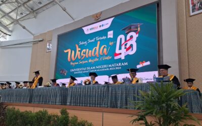 Wisuda UIN Mataram ke-48, Tiga Pesan Rektor melalui Wakil Rektor 1 Supaya Mahasiswa Tidak Banyak Gaya, Berbakti Kepada Orang Tua dan Lanjutkan Studi