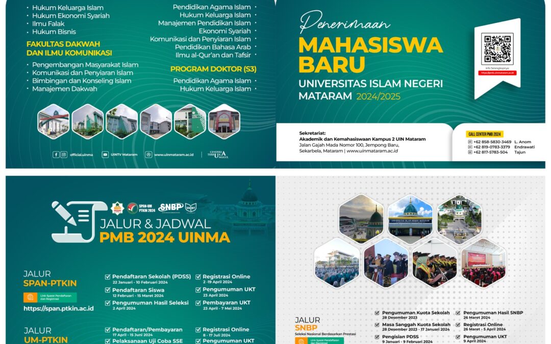 PENERIMAAN MAHASISWA BARU UNIVERSITAS ISLAM NEGERI MATARAM 2024/2025