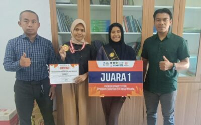 Selamat! Mahasiswi Prodi Pariwisata Syariah Sabet Juara 1 Solusi Desa Wisata