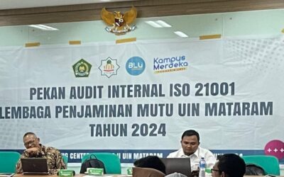 LPM UIN MATARAM MENYELENGGARAKAN PEKAN AUDIT INTERNAL ISO P21001