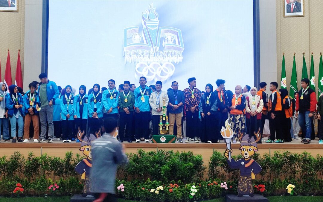 UIN MATARAM RAIH JUARA DUA DI AJANG POROS INTIM KE-3 DENGAN PEROLEHAN 18 MEDALI