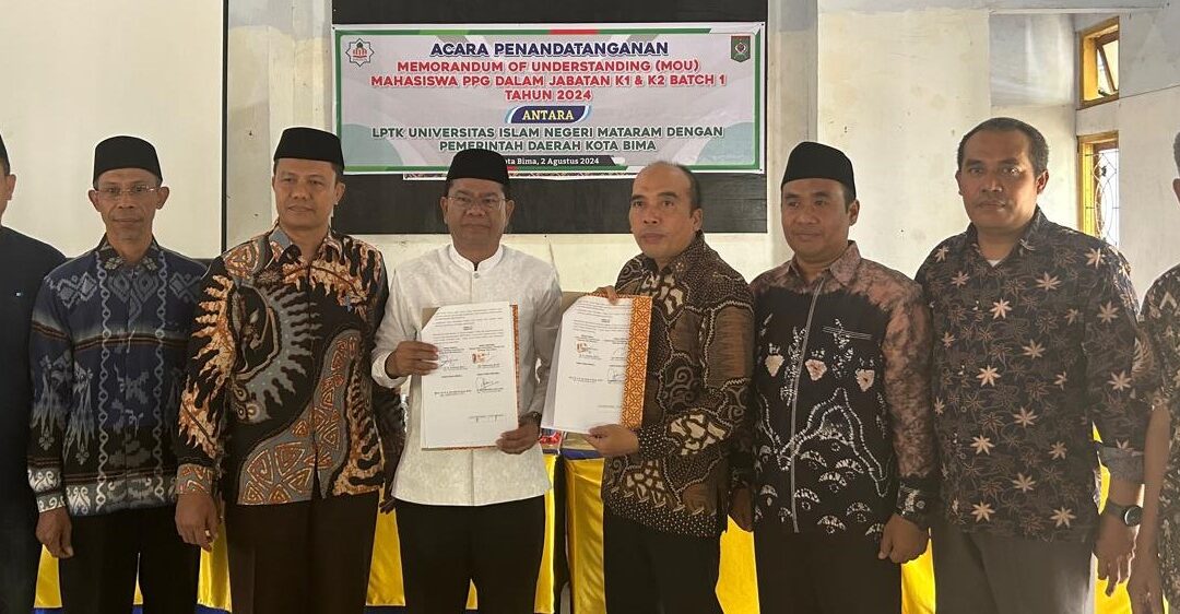 KOLABORASI FTK UIN MATARAM, KANWIL KEMENAG PROV. NTB DAN PEMERINTAH KOTA BIMA: TRANSFORMASI GURU PAI  MELALUI PROGRAM PPG TAHUN 2024