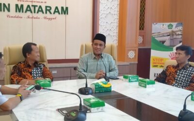 UIN MATARAM MENERIMA KUNJUNGAN TIM PUSAT BAHASA UIN YOGYAKARTA : PENGUATAN KERJA SAMA UNTUK PENINGKATAN MUTU PENGEMBANGAN BAHASA