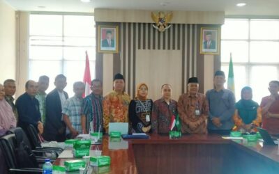 UIN MATARAM MENERIMA KEDATANGAN TIM PEMANTAUAN  DAN EVALUASI IMPLEMENTASI MANAJEMEN RESIKO INSPEKTORAT JENDERAL KEMENTERIAN AGAMA RI