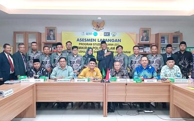 PROGRAM STUDI PEMIKIRAN POLITIK ISLAM RAIH AKREDITASI UNGGUL, FUSA UIN MATARAM SEMAKIN MANTAP MERAWAT KEUNGGULAN