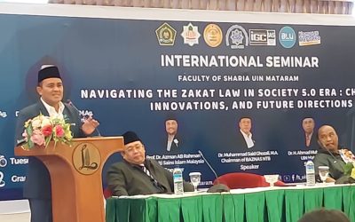 FAKULTAS SYARIAH UIN MATARAM MENGGELAR SEMINAR INTERNASIONAL BAHAS ARAH PERKEMBANGAN HUKUM ZAKAT DI ERA 5.0