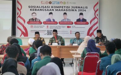 JURNALIS KEBANGSAAN MAHASISWA BNPT ADAKAN SOSIALISASI DAN PELATIHAN KOMPETISI DI UIN MATARAM DAN UMMAT