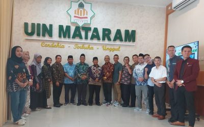 UIN MATARAM MENERIMA KUNJUNGAN TIM FAKULTAS AGAMA ISLAM UNIVERSITAS SINGAPERBANGSA KARAWANG