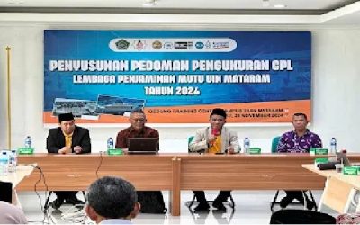 LPM UIN Mataram adakan Workshop Penyusunan Pedoman Pengukuran CPL