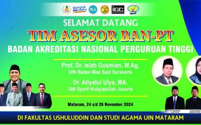 LANGKAH STRATEGIS MENUJU 100 % AKREDITASI UNGGUL : ASESMEN LAPANGAN PROGRAM STUDI ILMU AL-QUR’AN DAN TAFSIR