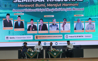 UIN MATARAM MENYALA GEMAKAN HARMONI MANUSIA DENGAN ALAM