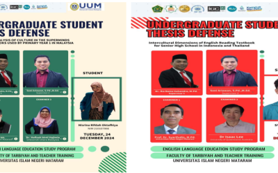 SKRIPSI MAHASISWA PRODI TADRIS BAHASA INGGRIS UIN MATARAM DIUJI OLEH PAKAR INTERNASIONAL DARI UNIVERSITI UTARA MALAYSIA DAN UNIVERSITY OF QUEENSLAND AUSTRALIA