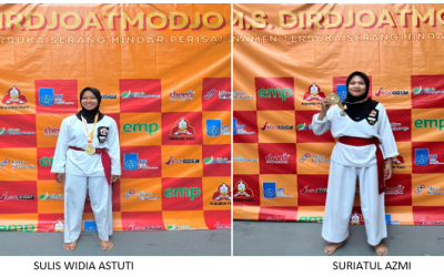 Dua Srikandi Prodi HES membawa Pulang Medali Emas Tingkat Nasional