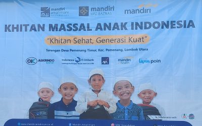 HAB KEMENAG RI KE-79 :Khitan Massal Anak Indonesia Kolaborasi Klinik UIN Mataram dengan ESC dan BSMI Kota Mataram.