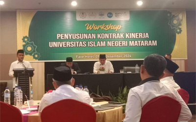 UIN MATARAM GELAR WORKSHOP PENYUSUNAN KONTRAK KINERJA