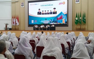 REKTOR SAMBUT RATUSAN CALON MAHASISWA BARU JALUR SPAN DARI PONDOK PESANTREN UNWANUL FALAH NWDI