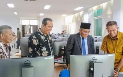 REKTOR TINJAU PERSIAPAN UJIAN PROFESI PPG NASIONAL DI LPTK UIN MATARAM