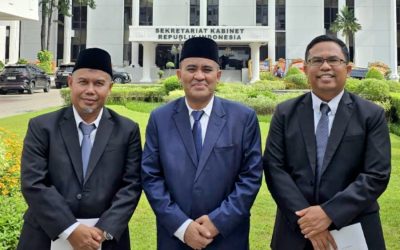 REKTOR UIN MATARAM HADIRI UNDANGAN PRESIDEN PRABOWO DI ISTANA KEPRESIDENAN JAKARTA