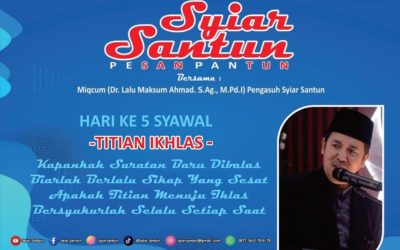 SYIAR SANTUN DAN TITIAN IHLAS: MEMBANGUN INDONESIA DARI KEJERNIHAN NURANI