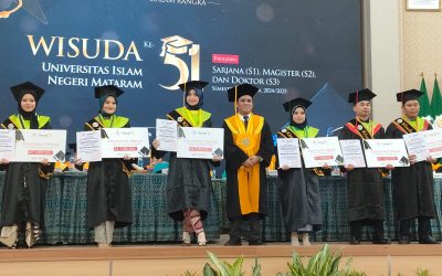 UIN MATARAM GELAR WISUDA KE-51, REKTOR: UIN MATARAM MENJADI “THE FIRST CHOICE”