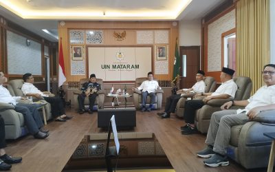 REKTOR UIN MATARAM GELAR OPEN OFFICE UNTUK HALAL BIHALAL: PERERAT SILATURAHMI, BANGUN KEBERSAMAAN