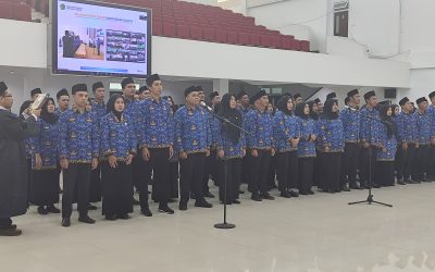 MELANGKAH PASTI, MENGABDI SEPENUH HATI: 72 PPPK UIN MATARAM RESMI DILANTIK