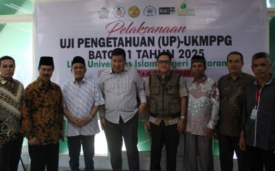 Libatkan 190 Pengawas, 7500 Peserta se-Indonesia Sukses Mengikuti Uji Pengetahuan (UP) UKMPPG di LPTK Fakultas Tarbiyah dan Keguruan (FTK) UIN Mataram