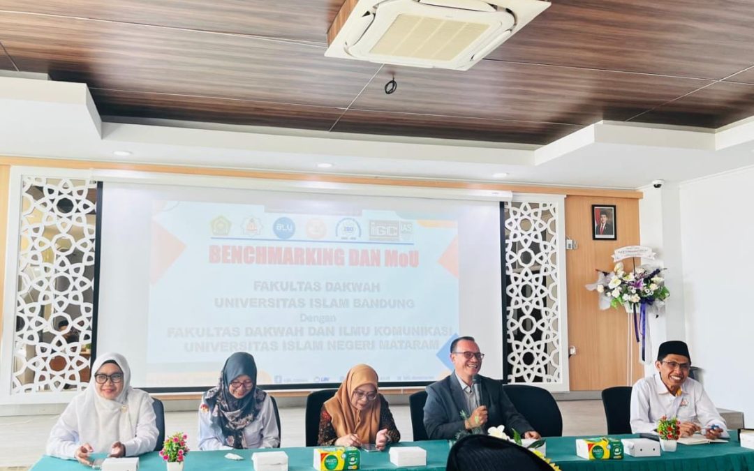 FAKULTAS DAKWAH UIN MATARAM MENERIMA KUNJUNGAN FAKULTAS DAKWAH UNIVERSITAS ISLAM  BANDUNG UNTUK KERJASAMA DALAM BIDANG AKADEMIK