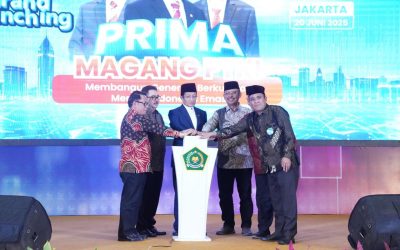 MENTERI AGAMA BUKA RESMI PELUNCURAN PRIMA MAGANG PTKI: TRANSFORMASI PENDIDIKAN KEAGAMAAN MENUJU INDONESIA EMAS 2045