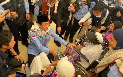 SUKSES HAJI 2025, REKTOR UIN MATARAM APRESIASI KEPEMIMPINAN AMIRUL HAJJ DAN DEDIKASI PETUGAS