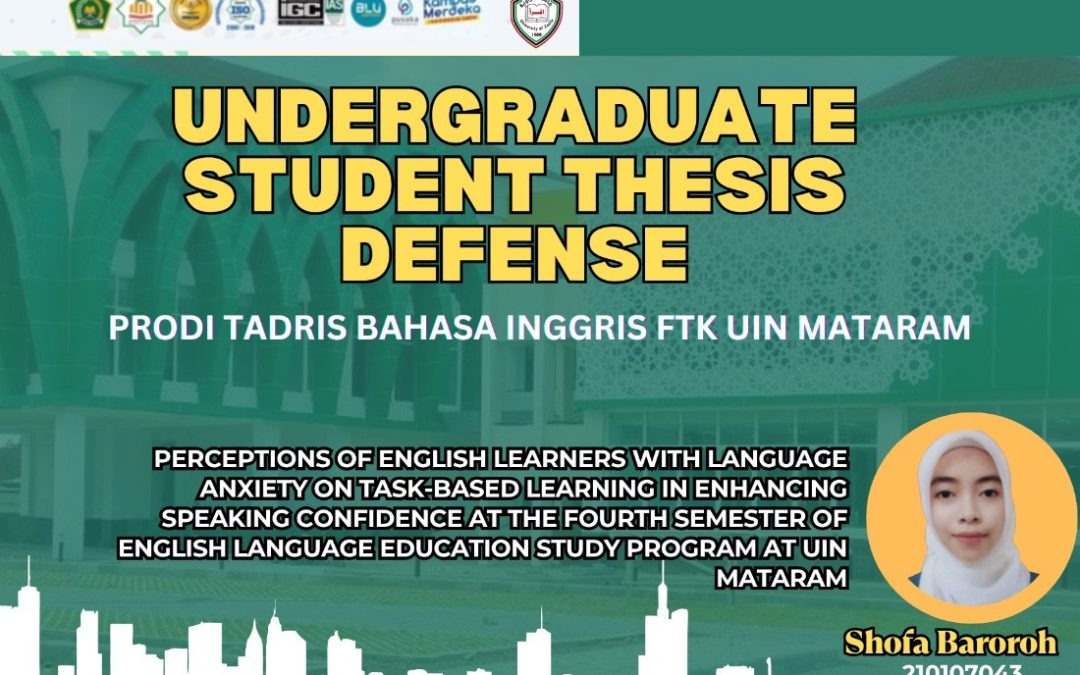 PERKUAT KUALITAS LULUSAN, UJIAN SKRIPSI MAHASISWA TBI KEMBALI MELIBATKAN PENGUJI DARI LUAR NEGERI