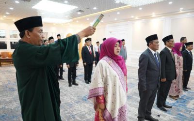 PROF. DR. H. MASNUN TAHIR, M.AG. DILANTIK SEBAGAI REKTOR UIN MATARAM PERIODE 2025–2029