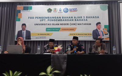 BERITA FGD PENGEMBANGAN BAHAN AJAR 3 BAHASA UPT PENGEMBANGAN BAHASA