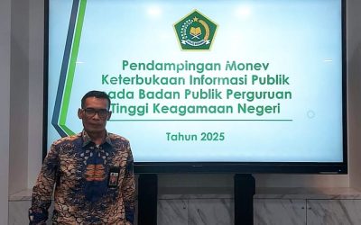 SEKJEN KEMENAG RI PERKUAT KETERBUKAAN INFORMASI PUBLIK DI PTKIN MELALUI PENDAMPINGAN NASIONAL