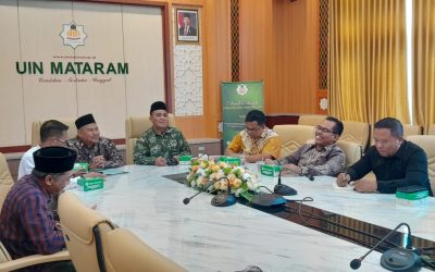 GERCEP REKTOR UIN MATARAM RESPON SE SEKJEN KEMENAG, BENTUK PANITIA HUT RI KE-80