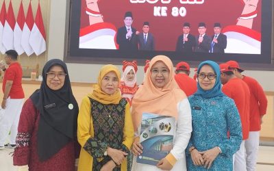 KETUA DWP UIN MATARAM HADIRKAN TIGA ORANG JURI PROFESIONAL: DOKTER AHLI GIZI, TIM PKK KOTA MATARAM, DAN AHLI TATA BOGA SEBAGAI JURI LOMBA TUMPENG KEMERDEKAAN DI UIN MATARAM