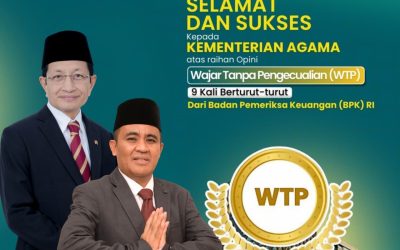 KEMENAG RAIH WTP: KOMITMEN AKUNTABILITAS DAN DAMPAK NYATA, UIN MATARAM TEGUHKAN DUKUNGAN