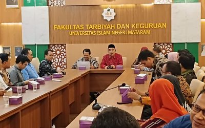 PERKUAT RISET KOLABORATIF DOSEN, FTK UIN MATARAM HADIRKAN KEPALA PUSAT PEMBIAYAAN PENDIDIKAN AGAMA DAN PENDIDIKAN KEAGAMAAN (PUSPENMA) KEMENAG