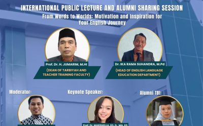 TRADISI AKADEMIK TBI MENYAMBUT MAHASISWA BARU: DARI TES TOEFL SAMPAI PUBLIC LECTURE PROFESOR DARI AMERIKA DAN ALUMNI DARI AUSTRALIA