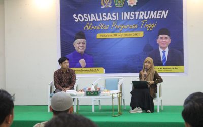 FTK UIN MATARAM GELAR SOSIALISASI INSTRUMEN AKREDITASI BAGI PTKIS
