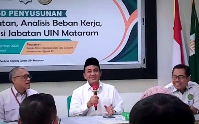 REKTOR BUKA REVIEW ANALISIS JABATAN: SAATNYA ASN UIN MATARAM JADI ROLE MODEL PROFESIONAL