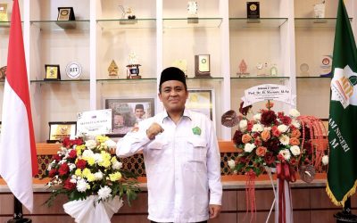 REKTOR SAMPAIKAN TERIMA KASIH KEPADA MENDIKTISAINTEK, MENAG, SEKJEN, DIRJEN PENDIS, DIREKTUR, DAN SIVITAS AKADEMIKA UIN MATARAM