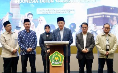 INDEKS KEPUASAN JEMAAH HAJI TERHADAP KEMENAG CAPAI PREDIKAT SANGAT MEMUASKAN