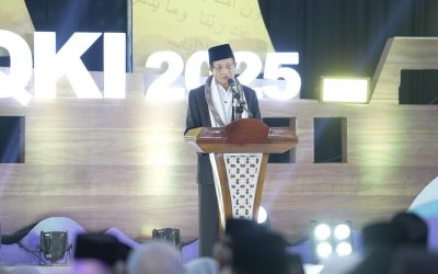 MENAG SOROTI DAMPAK PERANG DAN KERUSAKAN IKLIM DI PEMBUKAAN MQK INTERNASIONAL